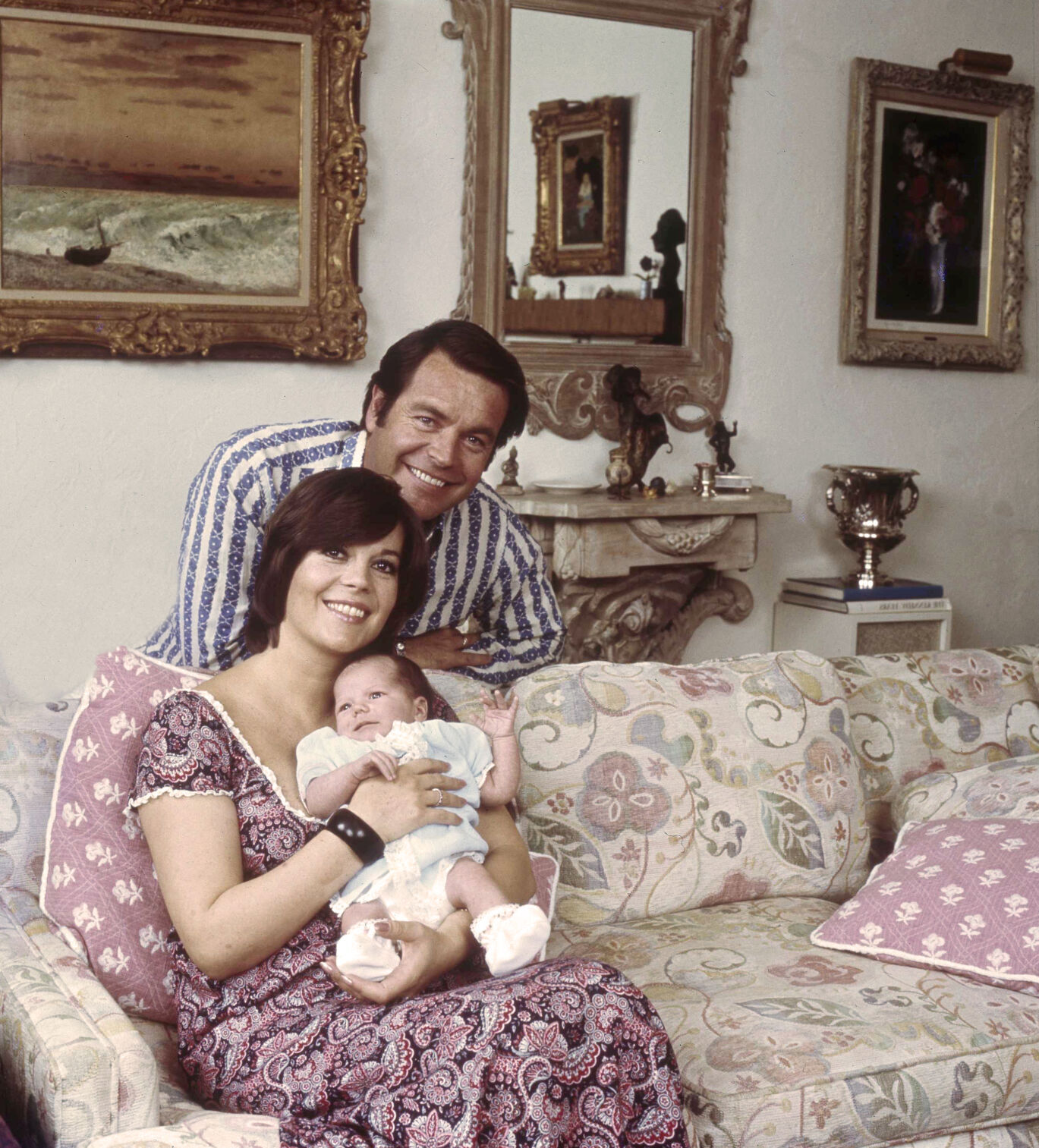 Natalie Wood, Robert Wagner, Courtney Wagner